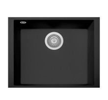 Sinks CUBE 490U Nanoblack pro spodní montáž 